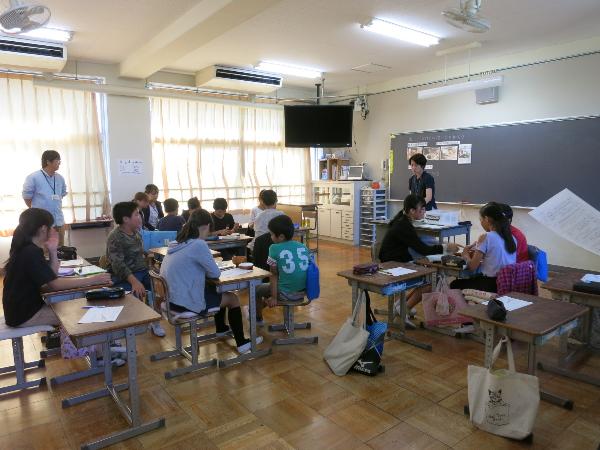 千早小吹台小学校6年生 総合的な学習の時間 「正しいおはしの使い方を知ろう」