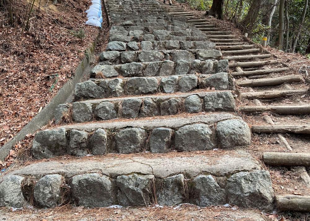 金剛山登山道