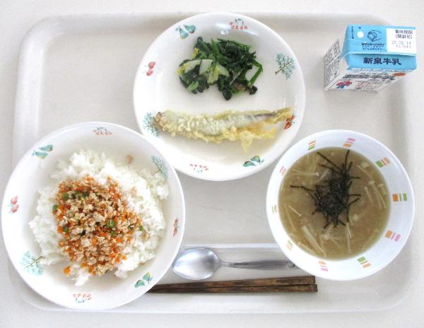 令和7年4月30日(水曜日)の給食