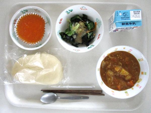 令和7年6月3日(火曜日)の給食