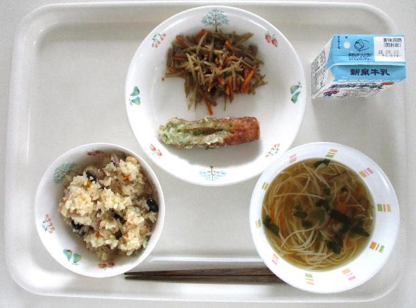 令和7年8月29日(金曜日)の給食