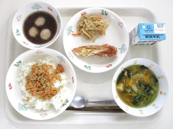 令和8年1月14日(水曜日)の給食