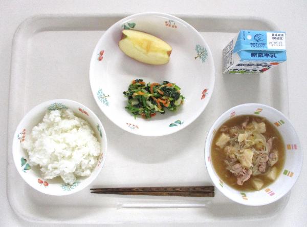 令和8年3月19日(木曜日)の給食