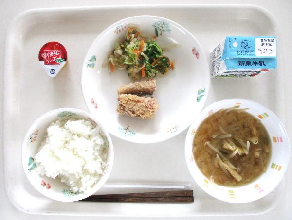 令和8年7月13日(月曜日)の給食