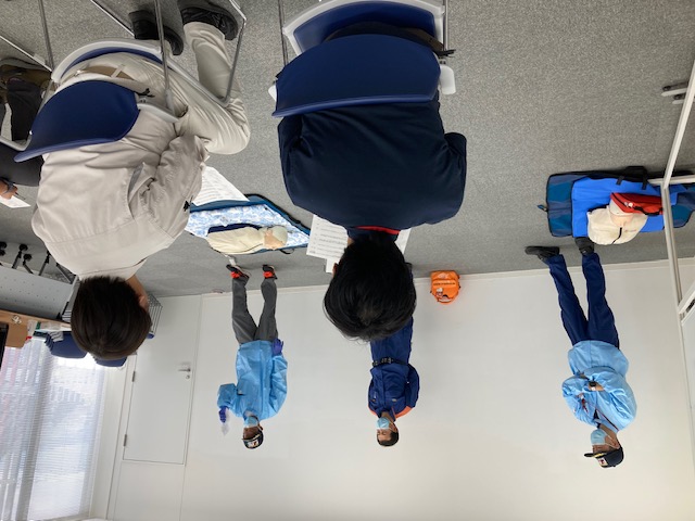 千早赤阪出張所の救急隊員です。