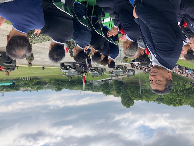 重迫撃砲中隊と交流を深めました