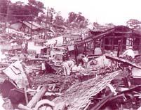 1948年福井地震の写真