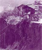 1948年長野県西部地震の写真